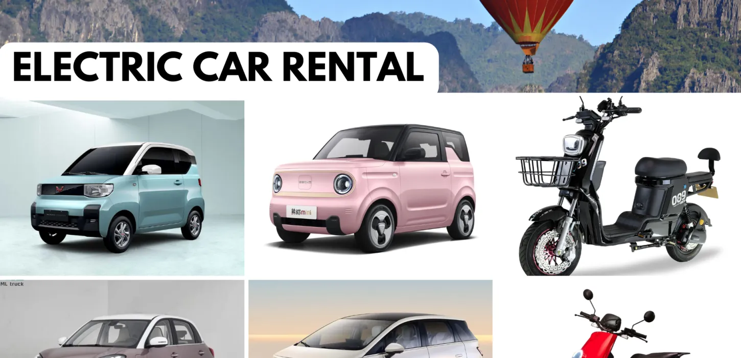 EV Rental in Luang Prabang, Vang Vieng & Vientiane
