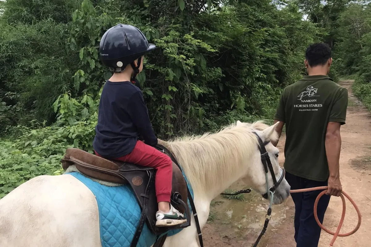 Pony Ride Experience in Luang Prabang