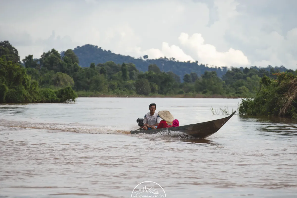 Life on the river at Don Det