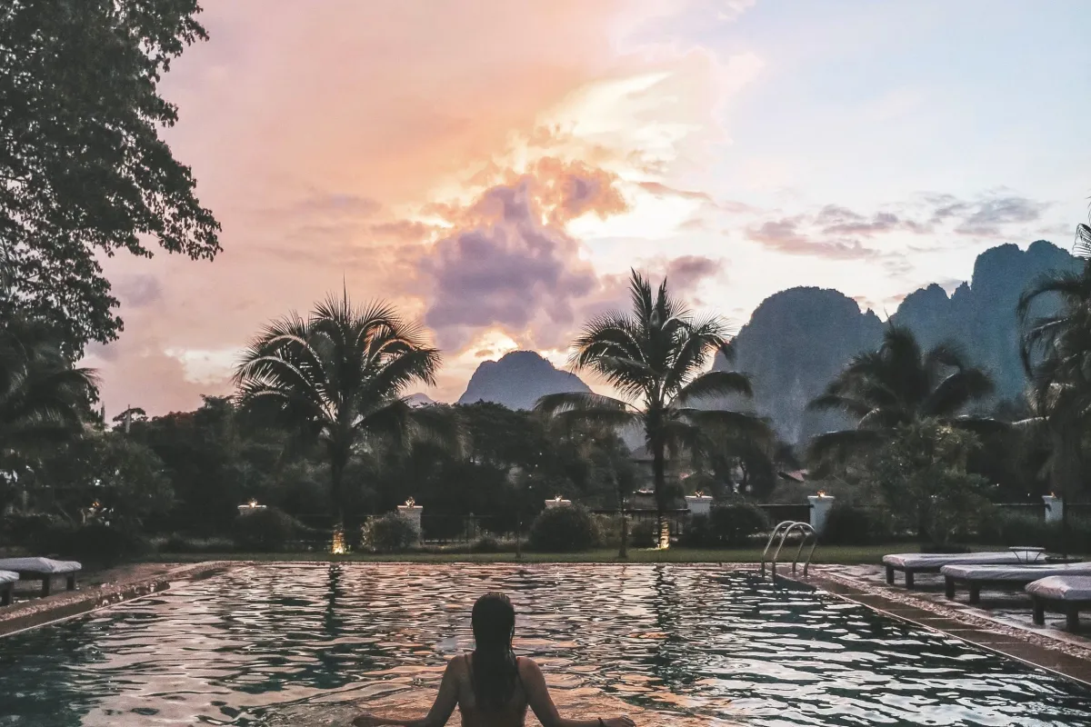 Riverside Boutique Resort in Vang Vieng