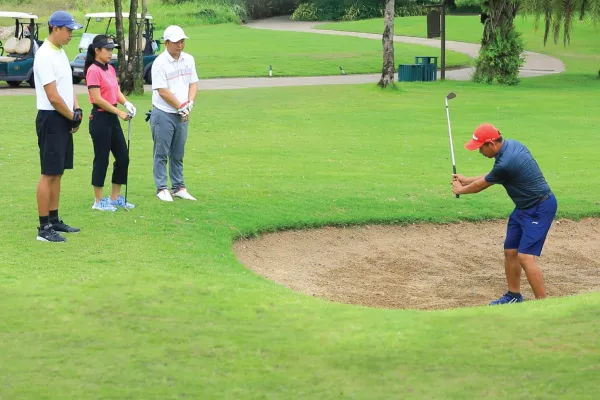 비엔티안의 레이크뷰 골프 클럽