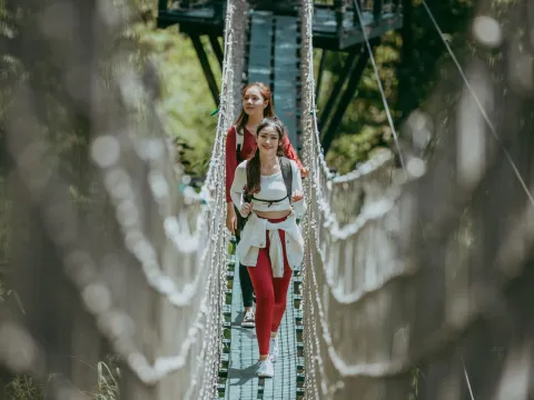 Canopy Walk - 22 Bridges at Nam Pien Yorlapa