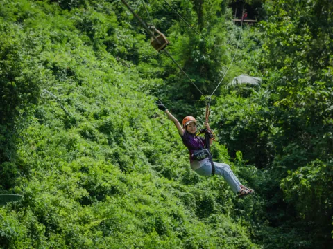 Half-Day Ziplining in Vang Vieng