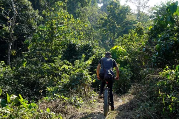 全天电动山地自行车冒险