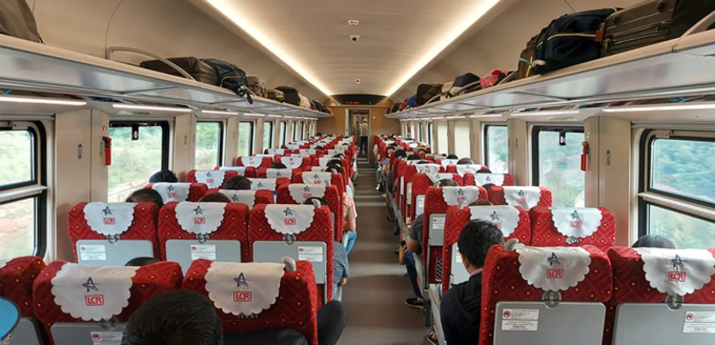 จองตั๋วรถไฟความเร็วสูง จากจีนไปลาว