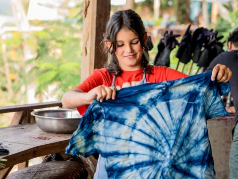 Natural Dyeing T-Shirt Workshop