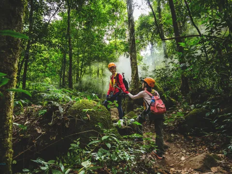ATV, Trekking, Sky Bridges, Waterfall and Abseiling