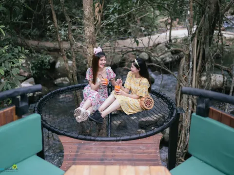 ทัวร์สวนน้ำ - สะพานตาข่าย - โซนถ่ายรูป